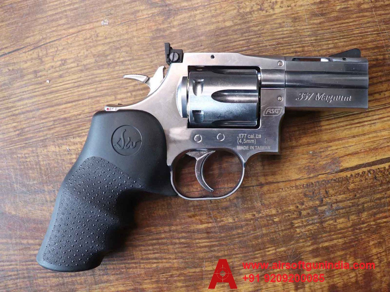 Dan Wesson 715 2.5 Inch .177Cal, 4.5mm Co2 Pellet Air Revolver By Airsoft Gun India
