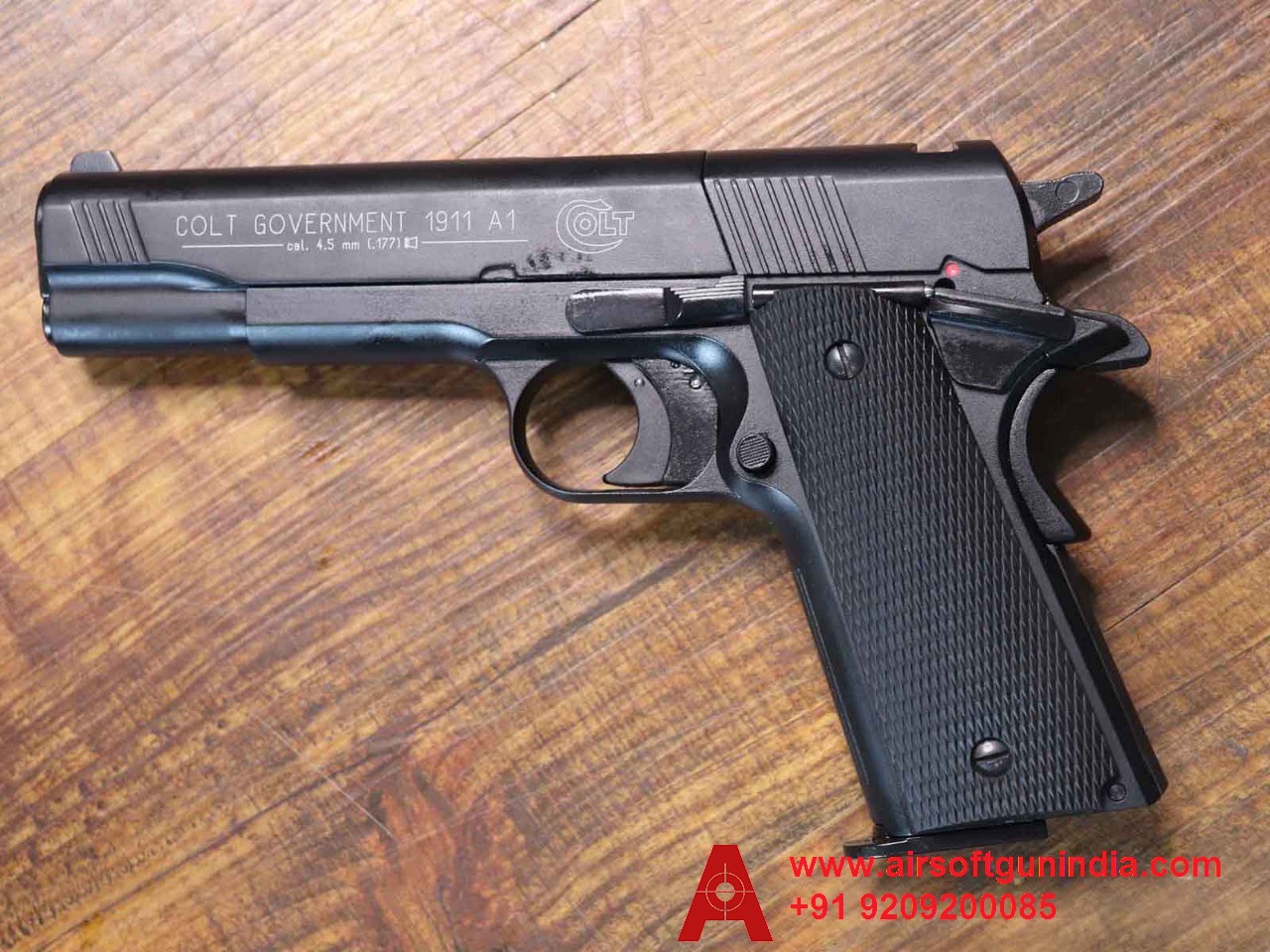 Umarex Colt Government 1911 A1 CO2 Pellets .177Cal, 4.5mm Air Pistol By Airsoft Gun India