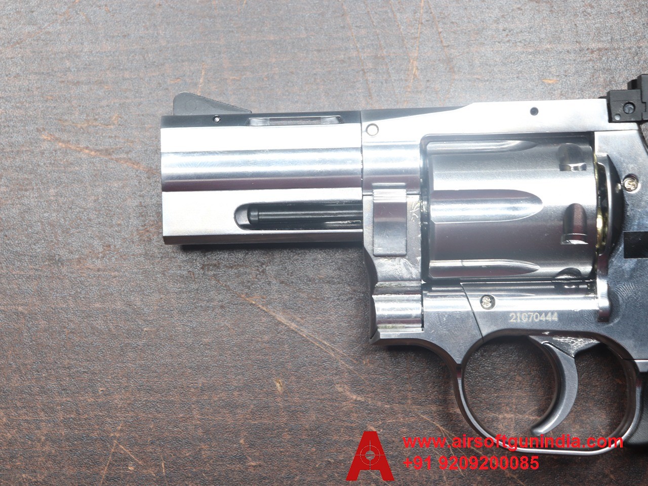 Dan Wesson 715 2.5 Inch .177Cal, 4.5mm Co2 BB Air Revolver By Airsoft Gun India