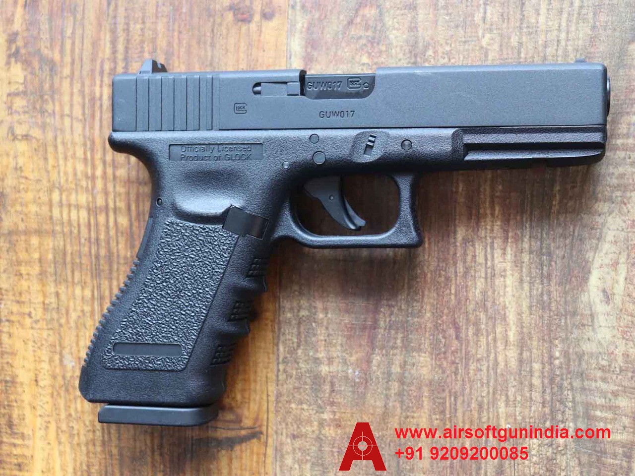 Umarex Glock 17 Generation 3 Co2 BB And Pellet .177Cal, 4.5mm Air Pistol By Airsoft Gun India