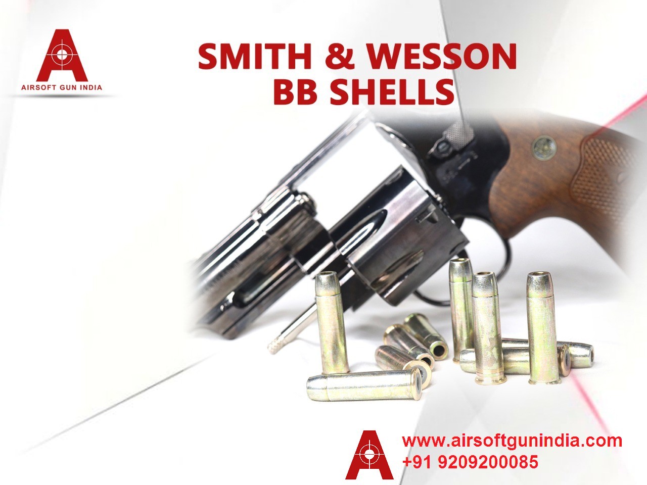 Shells For Smith And Wesson BB Air Revolver Set Of 6 Shells