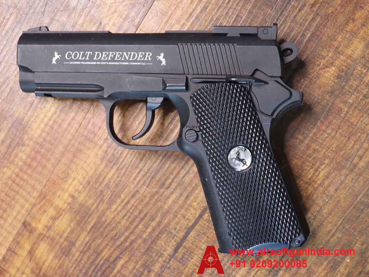 Colt Defender Cal .177, 4.5mm Co2 BB Air Pistol By Airsoft Gun India