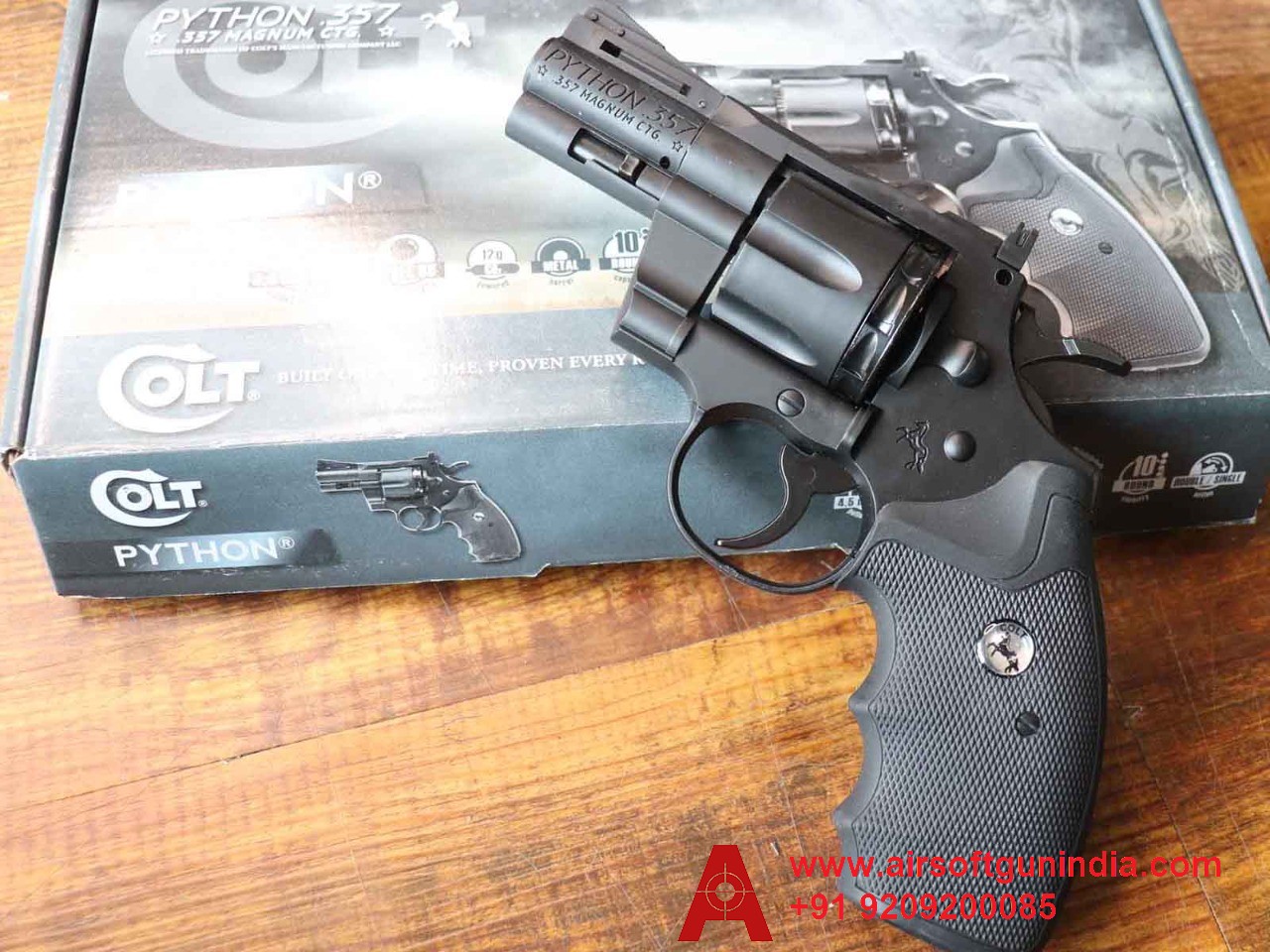 Colt Python - Revolver Co2 Umarex - Unboxing y Review - En español