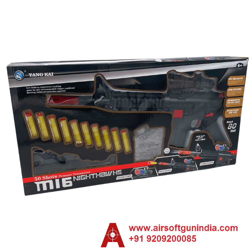 M16 Dart And Gel Blaster Airsoft Rifle By Airsoft Gun India