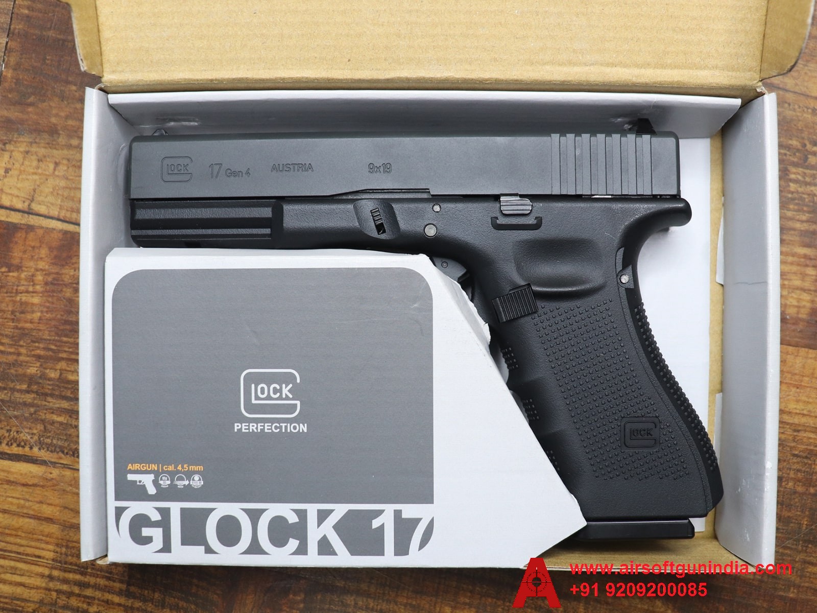 Umarex Glock 17 Generation 4 CO2 .177cal, 4.5mm BB Air Pistol