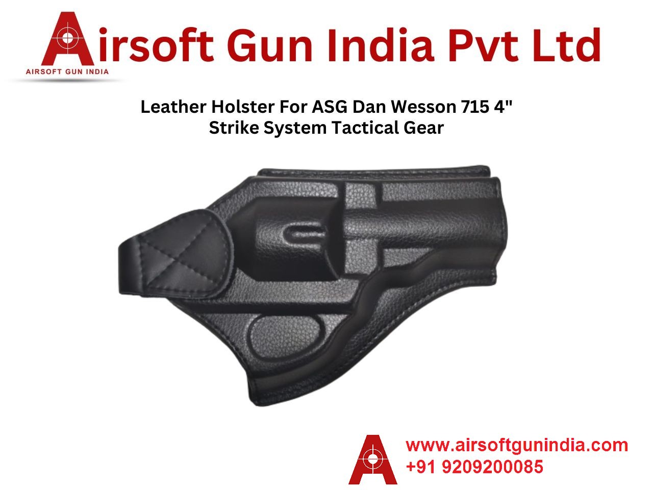 High Quality Holster For ASG Dan Wesson 715 4Inch Pellet By Airsoft Gun India