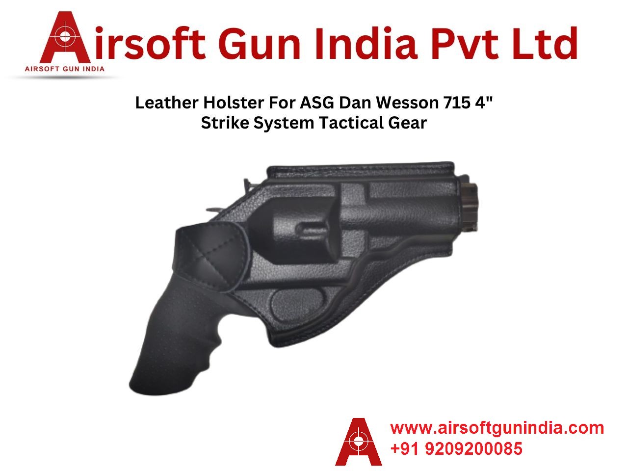 High Quality Holster For ASG Dan Wesson 715 4Inch Pellet By Airsoft Gun India