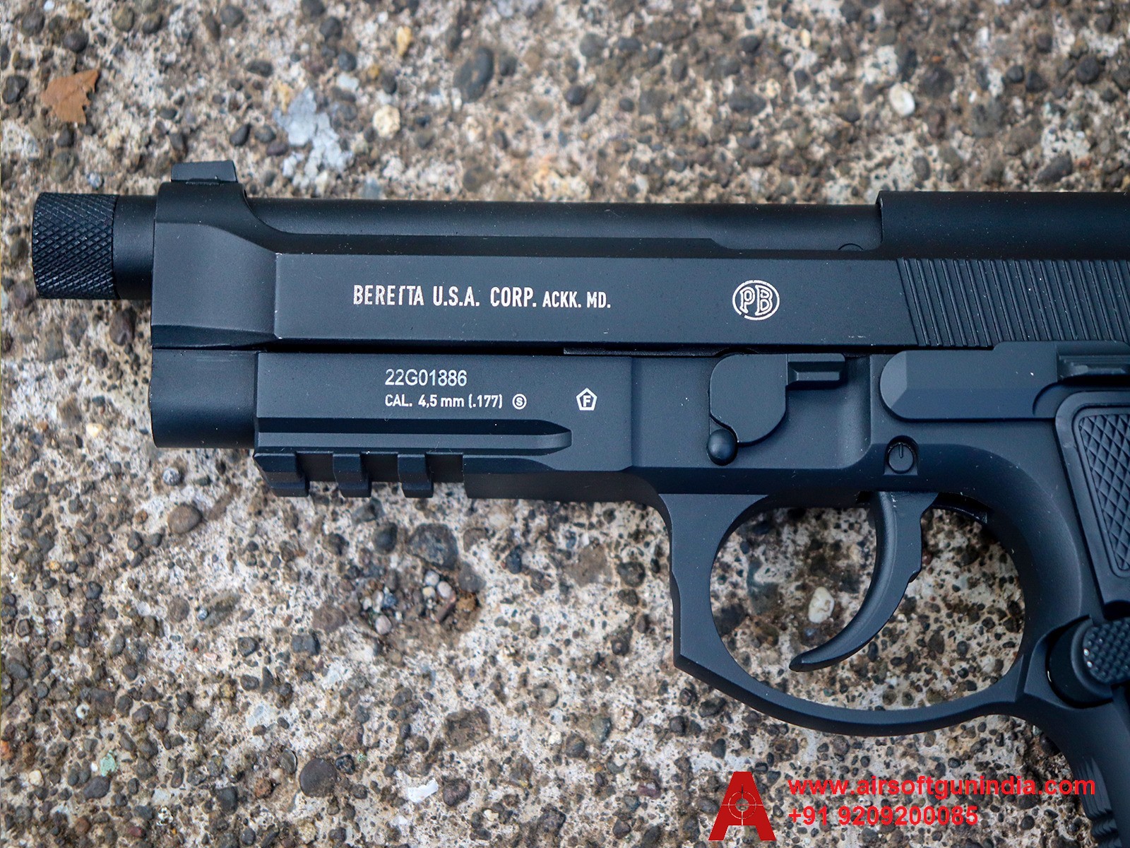 Umarex Beretta M9A3 Blowback .177 Cal, 4.5mm Co2 BB Air Pistol