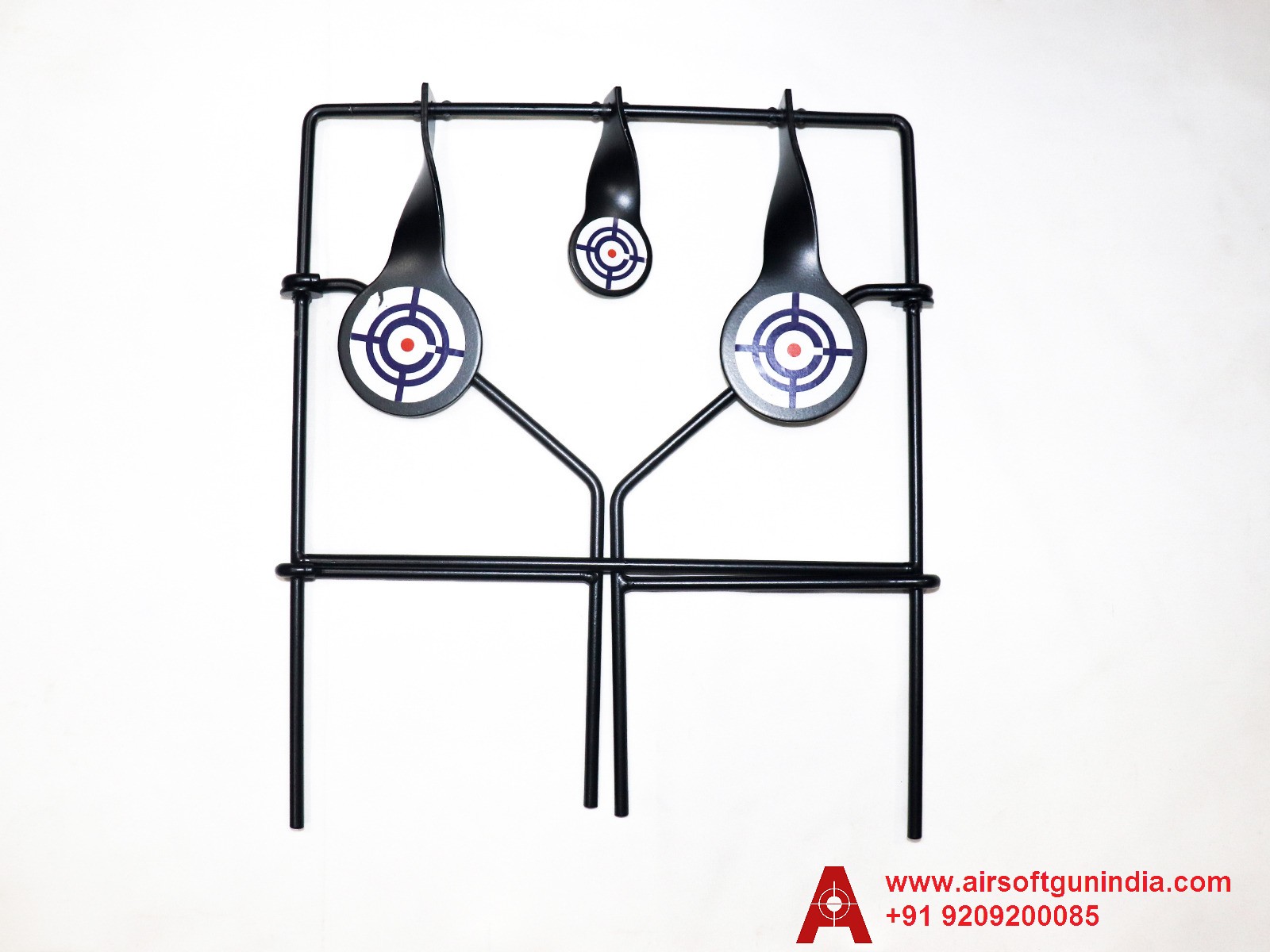 METAL TARGET WITH 3 PADDLES By Airsoft Gun India