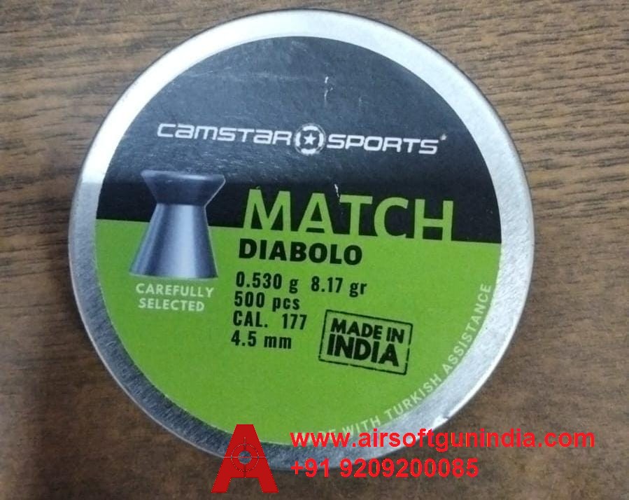 Camstar Sports MATCH DIABOLO .177 Pellets Pack Of 4
