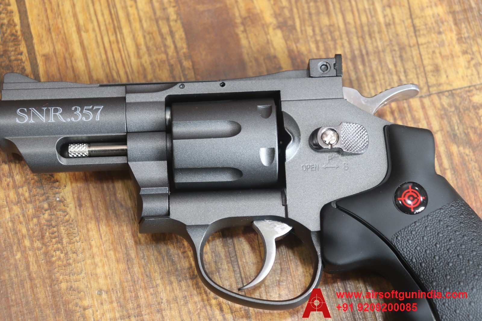 Crossman SNR 357 Pellet And BB .177Cal, 4.5mm Air Revolver By Airsoft Gun India