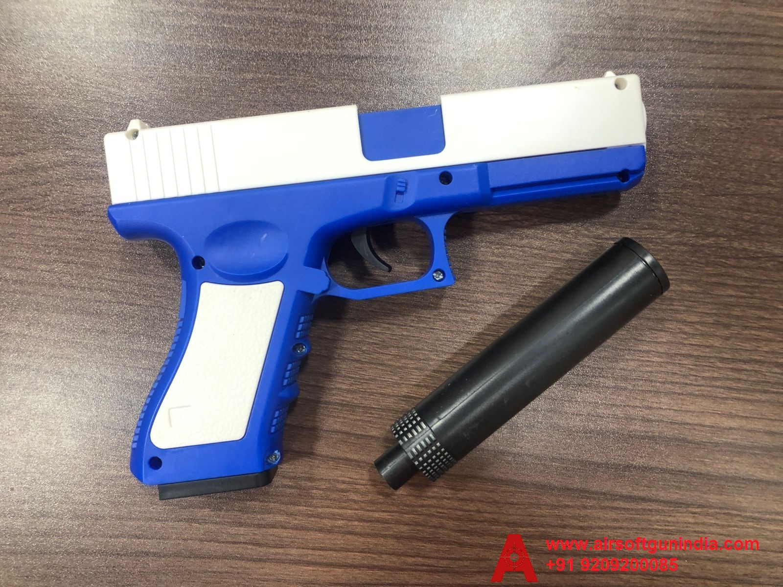 Shell Ejecting Glock 18 Soft Bullet Airsoft Pistol-Blue Shade