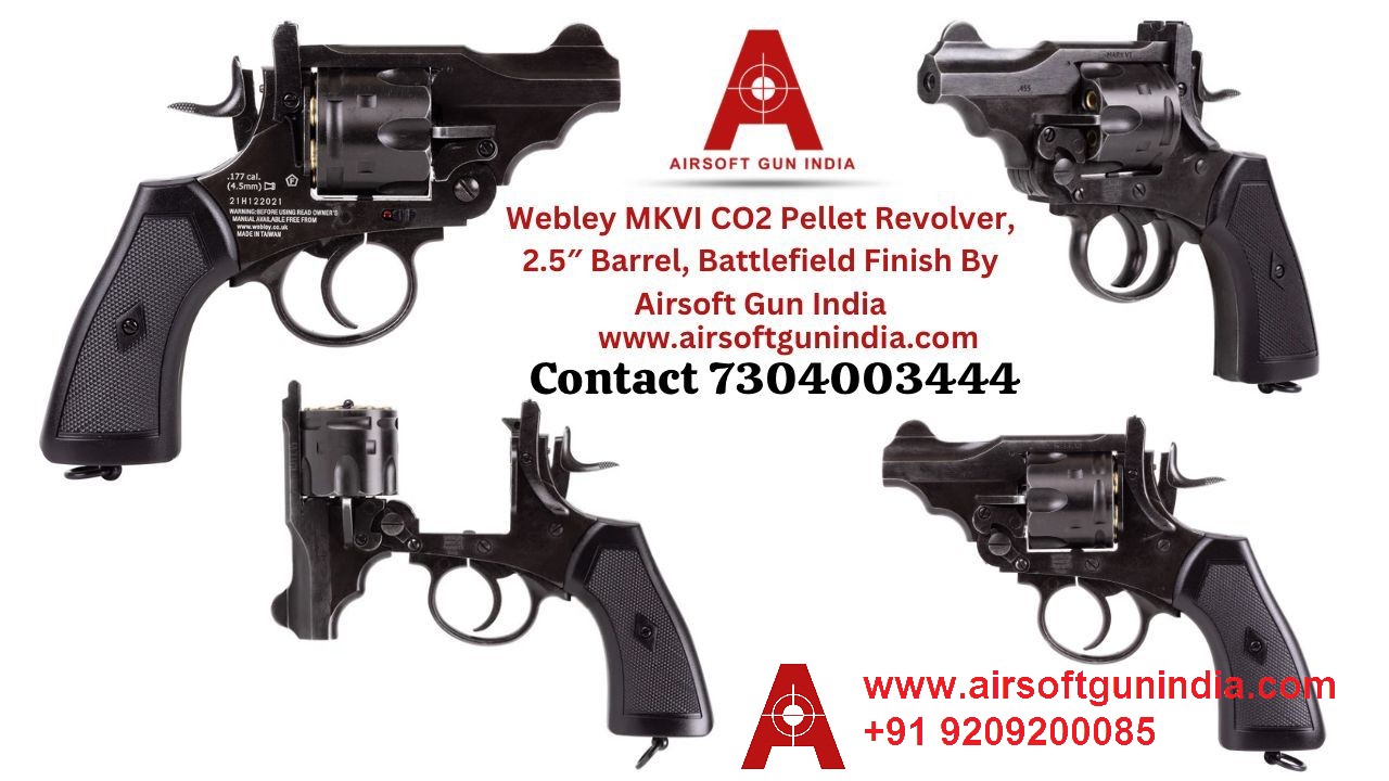 Authentic ley MKVI CO2 Pellet Revolver Now Available in India