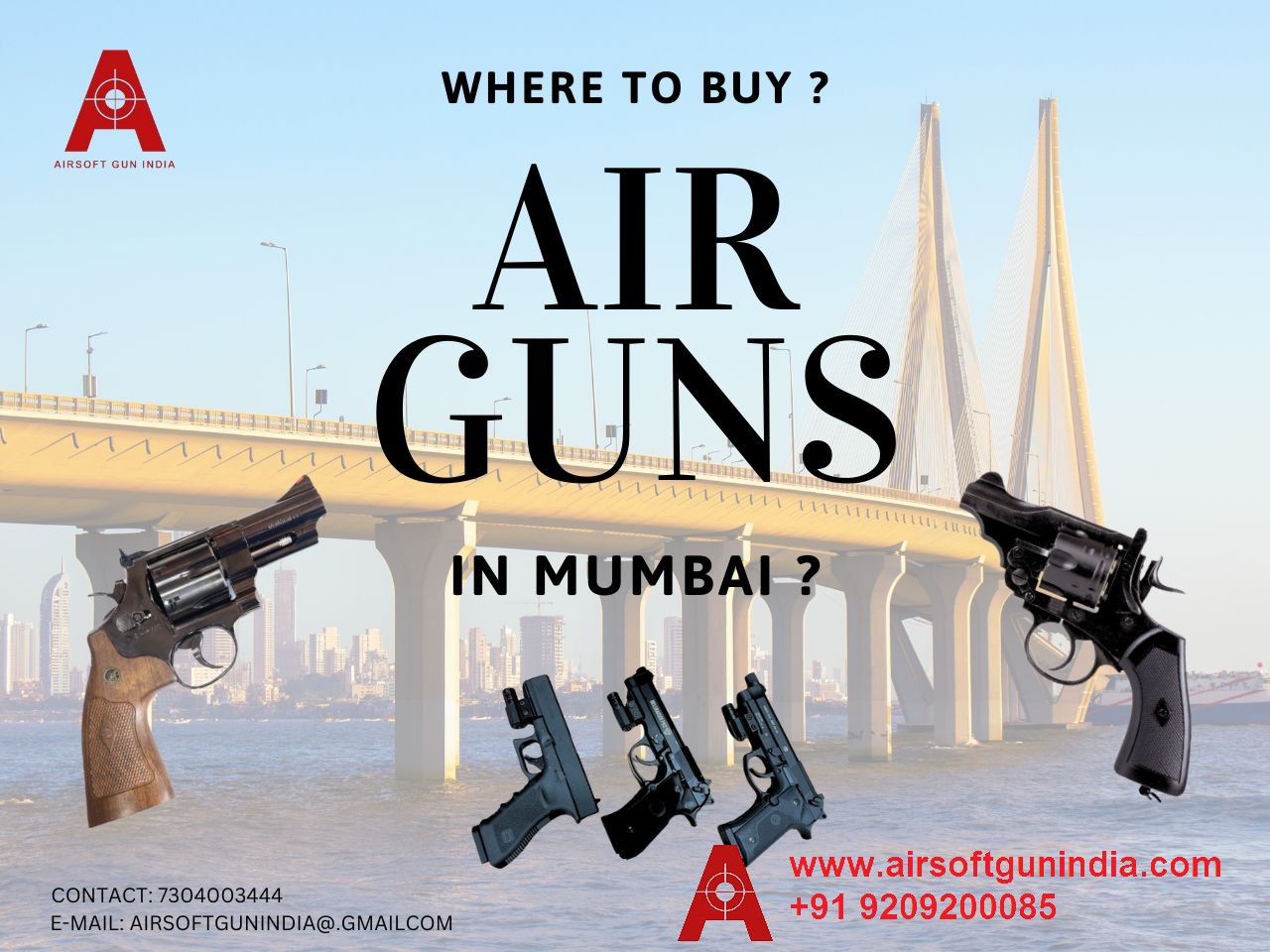 Where to Buy Air Guns in Mumbai, Maharashtra?