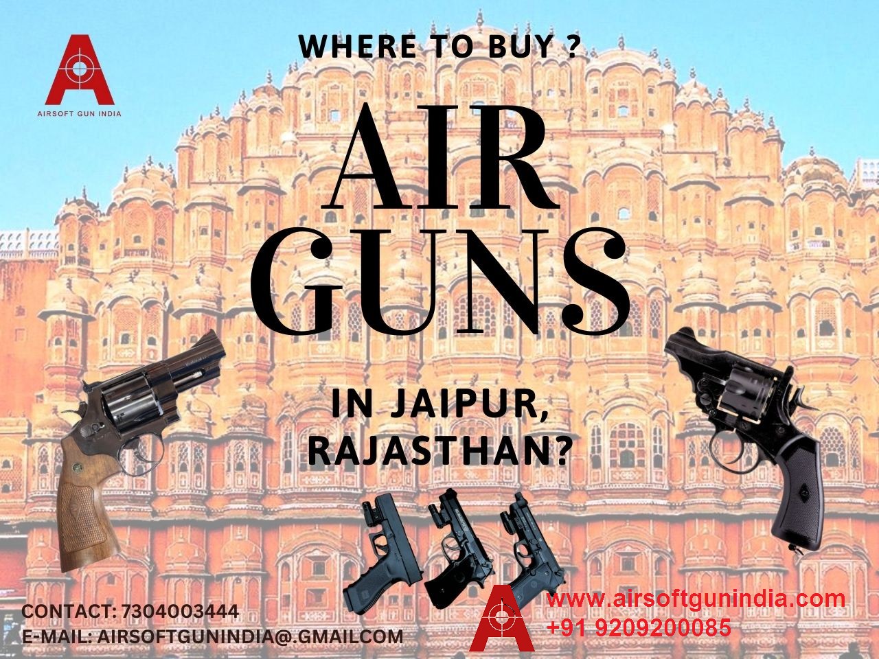 WHERE TO BUY AIR GUNS IN JAIPUR, RAJASHTAN?