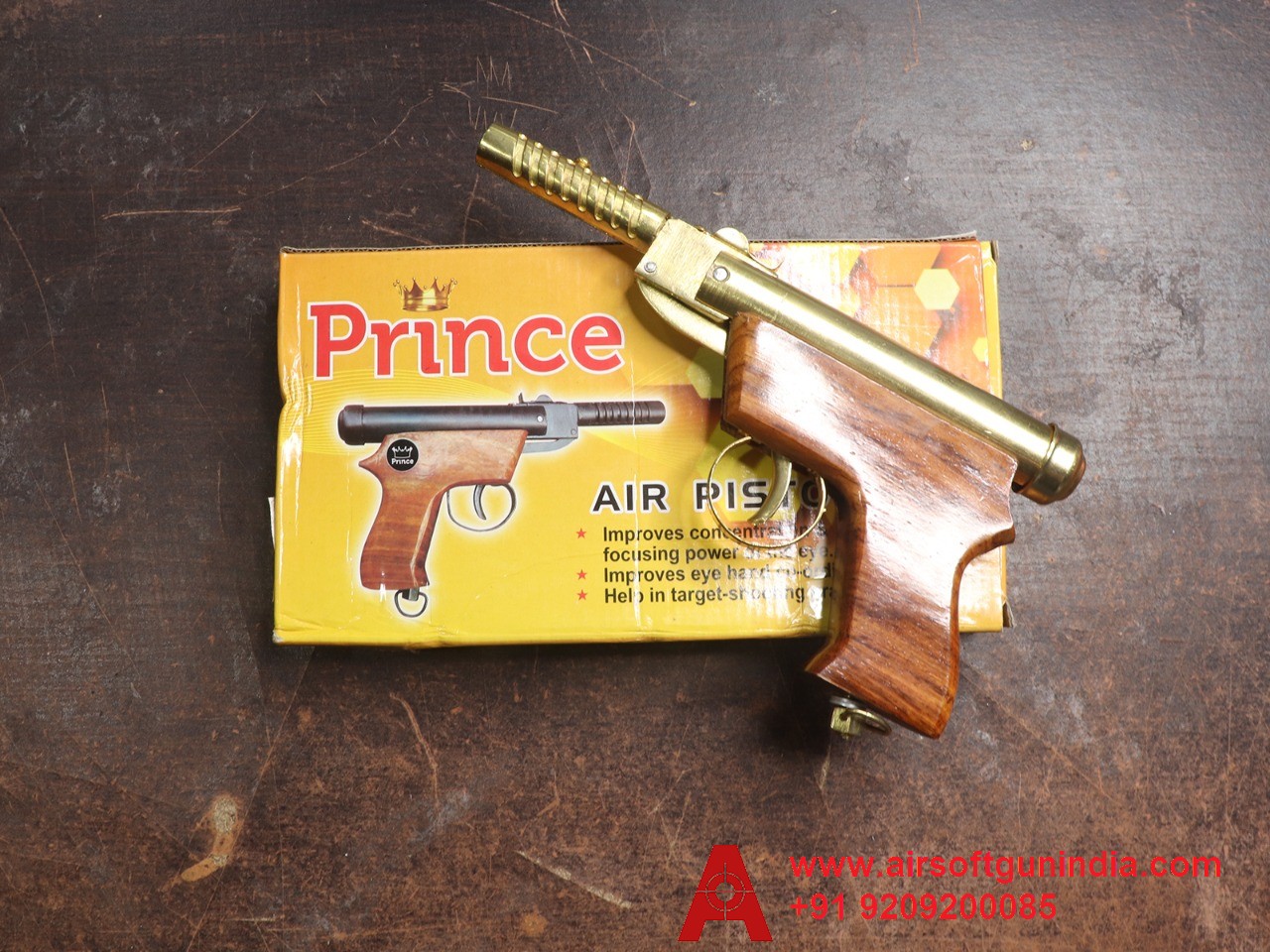 prince gold air pistol